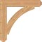 Ekena Millwork Thorton Craftsman Smooth Bracket, Western Red Cedar, 5 1/2"W x 36"D x 36"H BKT06X36X36THR04SWR - alternate 3